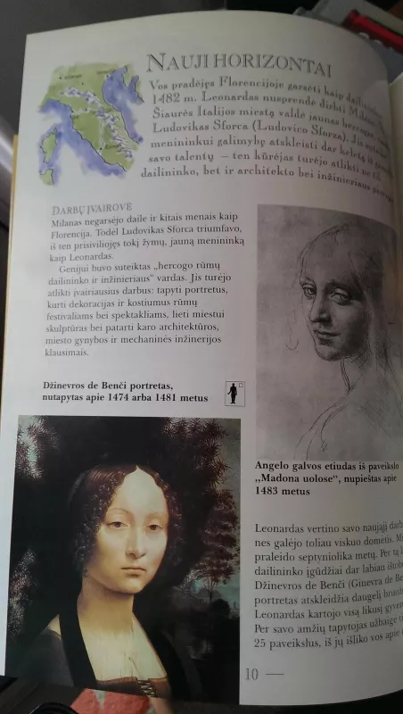 Didieji menininkai: Leonardo Da Vinci - Autorių Kolektyvas, knyga