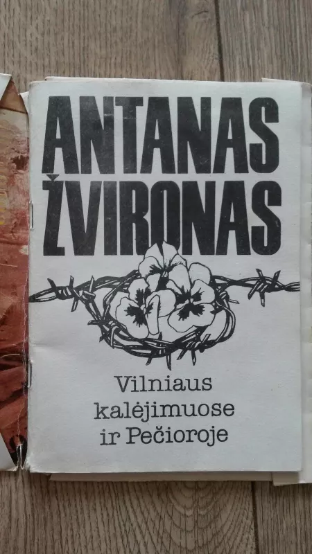 Vilniaus kalėjimuose ir Pečioroje - Antanas Žvironas, knyga