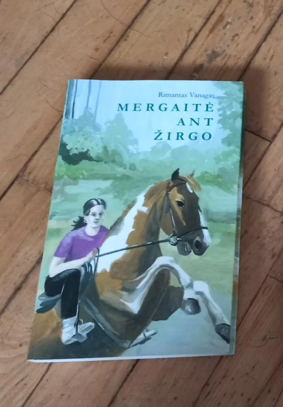 Mergaitė ant žirgo - Rimantas Vanagas, knyga
