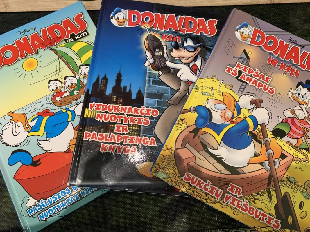 Donaldas ir kiti,2014 m - Walt Disney, knyga