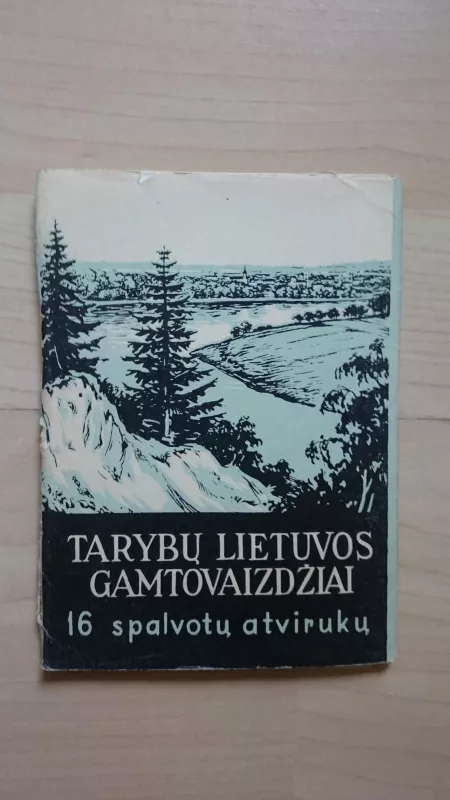 Tarybų Lietuvos Gamtovaizdžiai (atvirukų rinkinys) - A. Medonis, knyga
