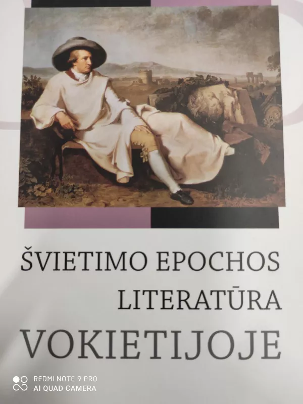 Švietimo epochos literatūra Vokietijoje - Agnė Iešmantaitė, knyga