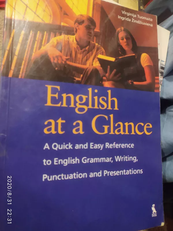 English at a Glance - Virginija Tuomaitė, knyga