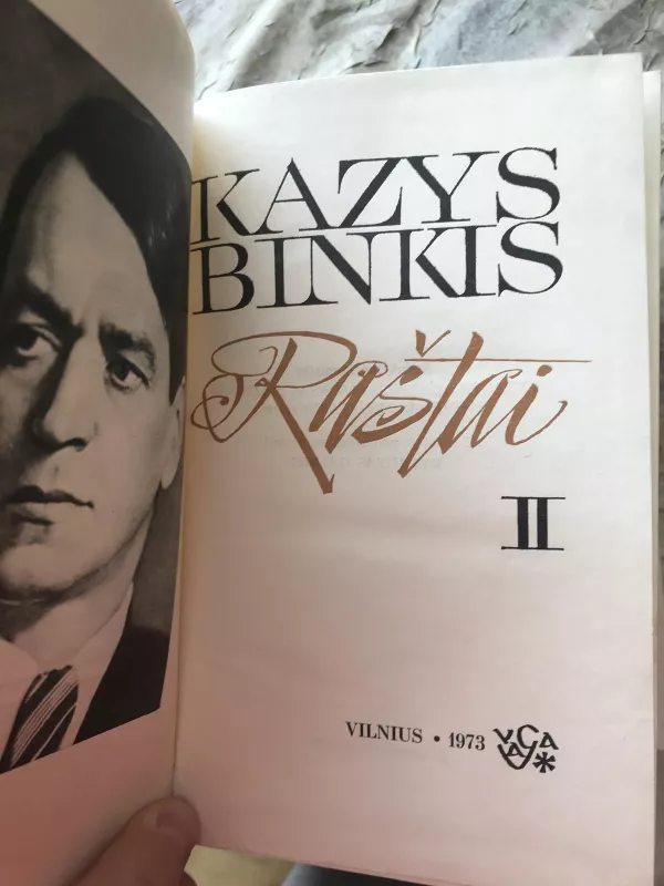 Raštai (II tomai) - Kazys Binkis, knyga