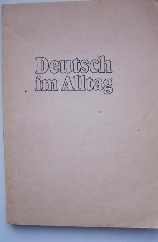 Deutsch im Alltag - Barbara Šubik, knyga