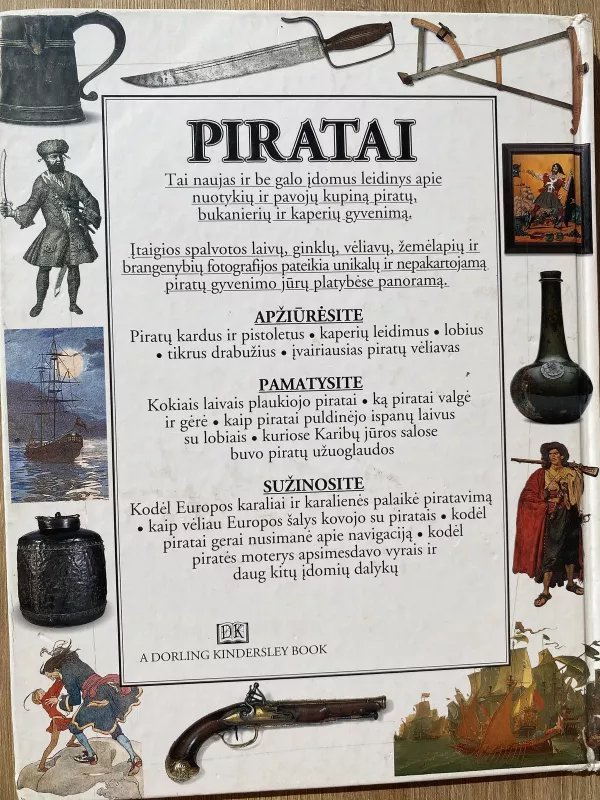 Piratai - Richard Platt, knyga