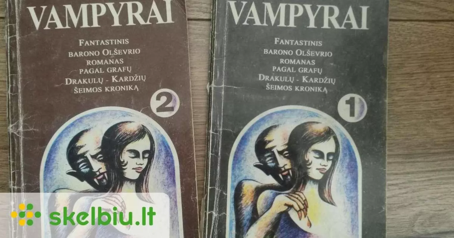 Vampyrai - Baronas Olševris, knyga