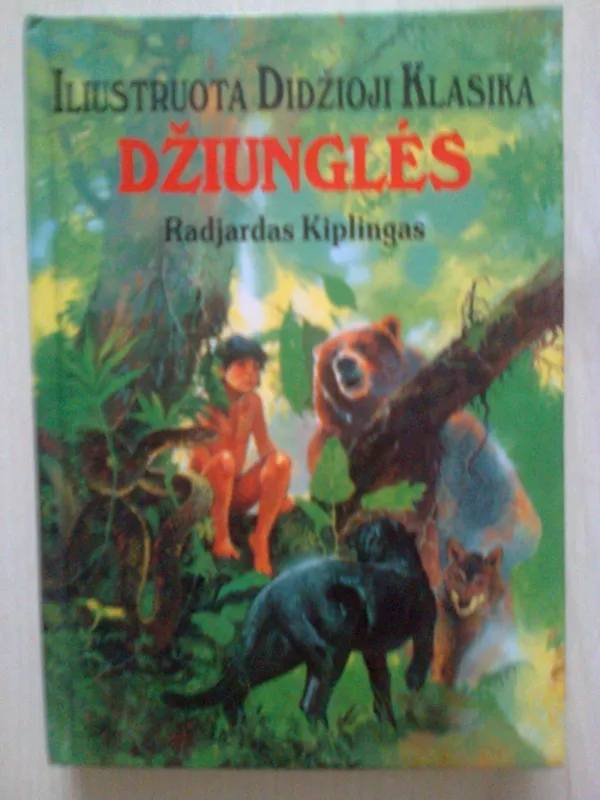 Džiunglės - Radjardas Kiplingas, knyga