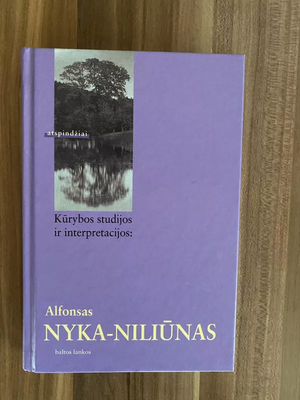 Kūrybos studijos ir interpretacijos: Alfonsas Nyka-Niliūnas - Saulius Žukas, knyga