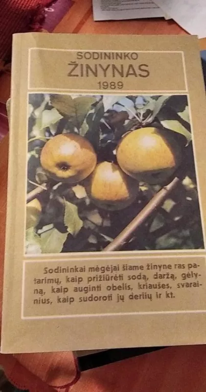 Sodininko žinynas 1989 - Autorių Kolektyvas, knyga
