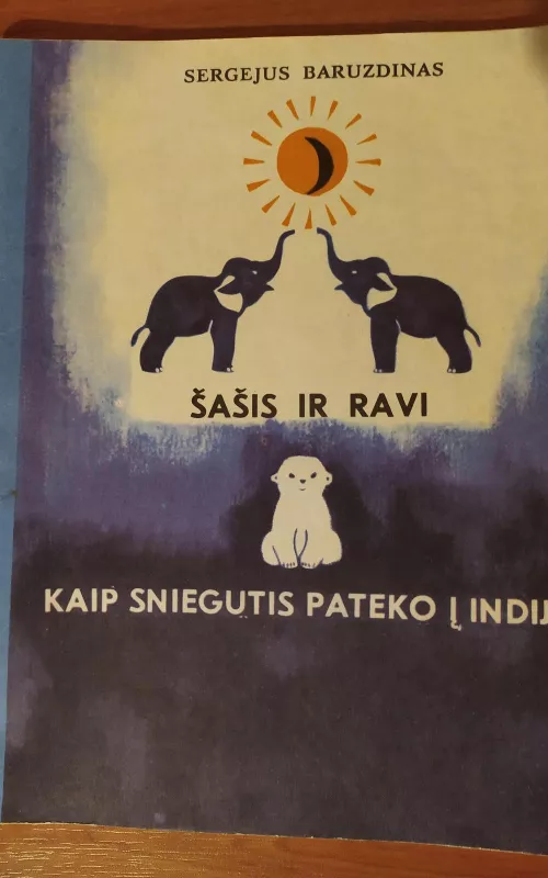 Šašis ir Ravi. Kaip Sniegutis pateko į Indiją - Sergejus Baruzdinas, knyga