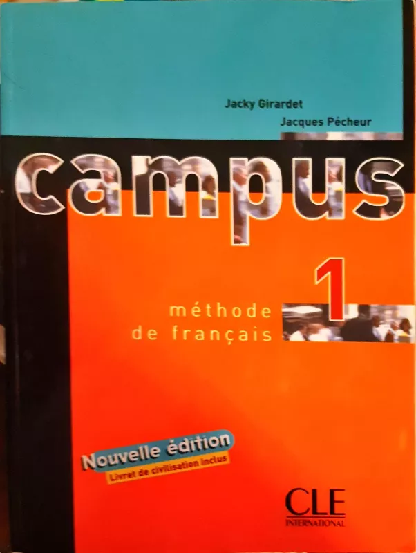 Campus 1: Methode de francais - Jacky Girardet, knyga