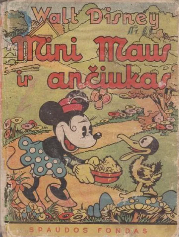 Mini Maus ir ančiukas - Walt Disney, knyga