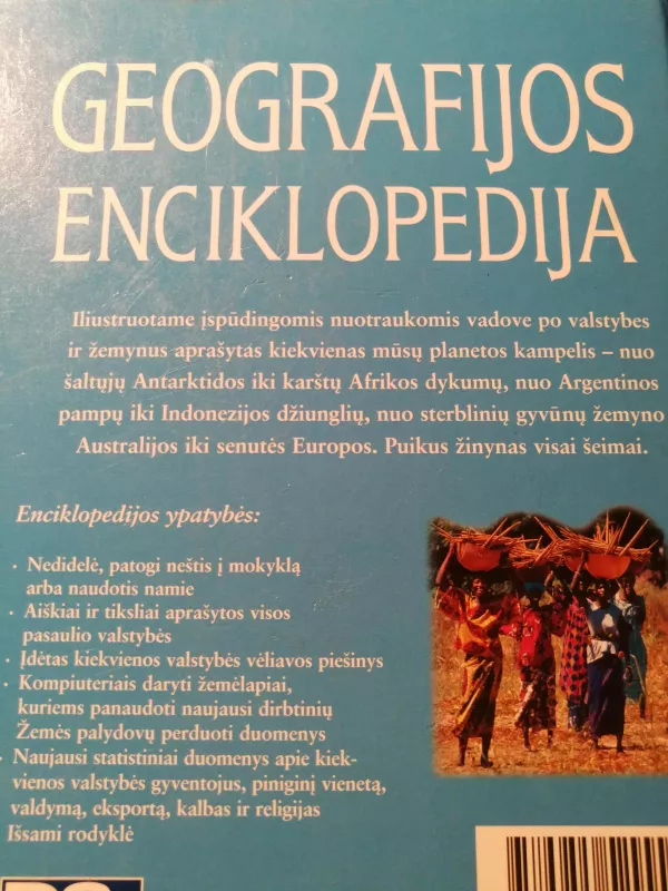 Geografijos enciklopedija - Danguolė Žalytė, knyga