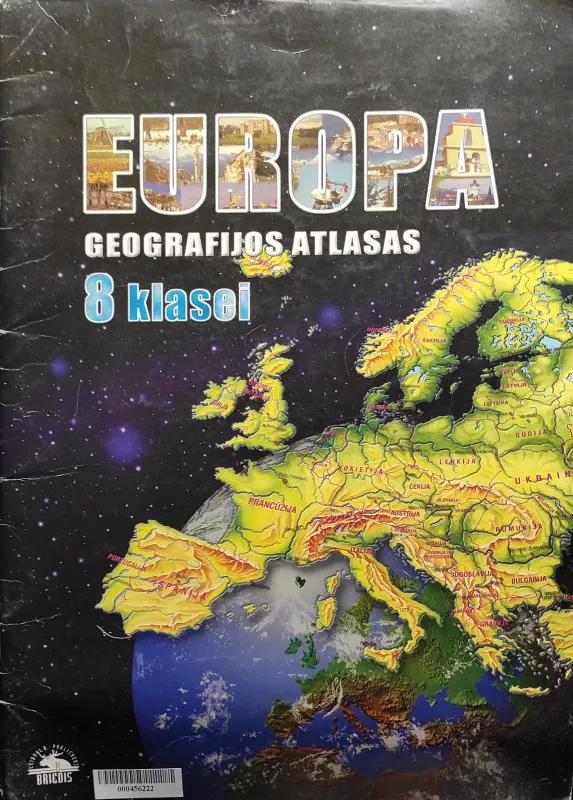 Europa. Geografijos atlasas 8 klasei - G. Sapožnikovas, R.  Šalna, knyga