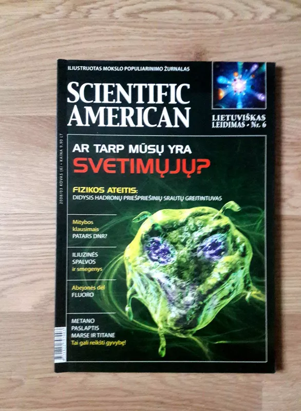 Scientific American, 2008 m., Nr. 3 - Autorių Kolektyvas, knyga