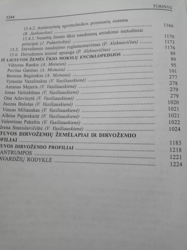 Lietuvos dirvožemiai - Autorių Kolektyvas, knyga