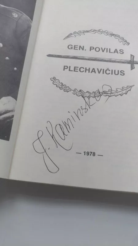 Gen. Povilas Plechavičius - Petras Jurgėla, knyga