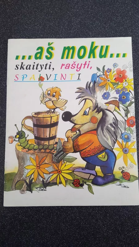 Aš moku skaityti, rašyti, spalvinti - Diana Šapokaitė, knyga