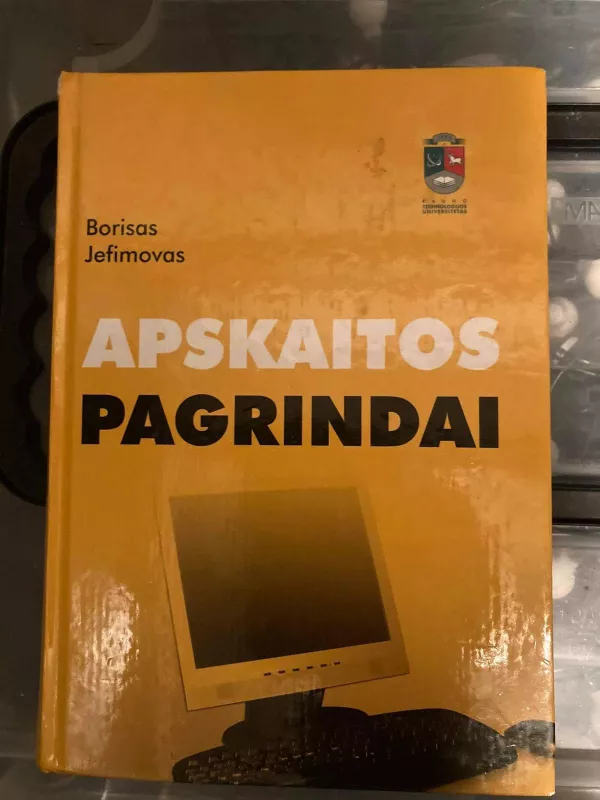 Apskaitos pagrindai - Borisas Jefimovas, knyga