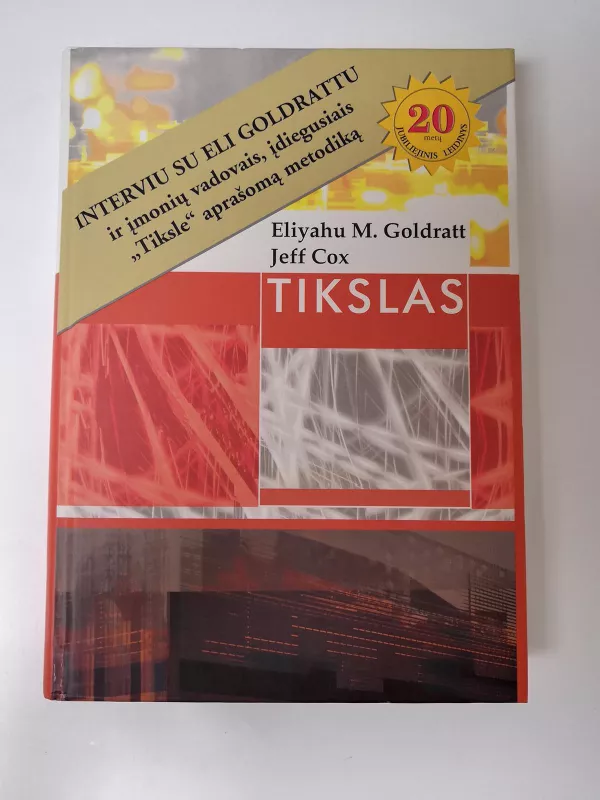 Tikslas: tobulėjimo procesas - Eliyahu M. Goldratt, Jeff  Cox, knyga