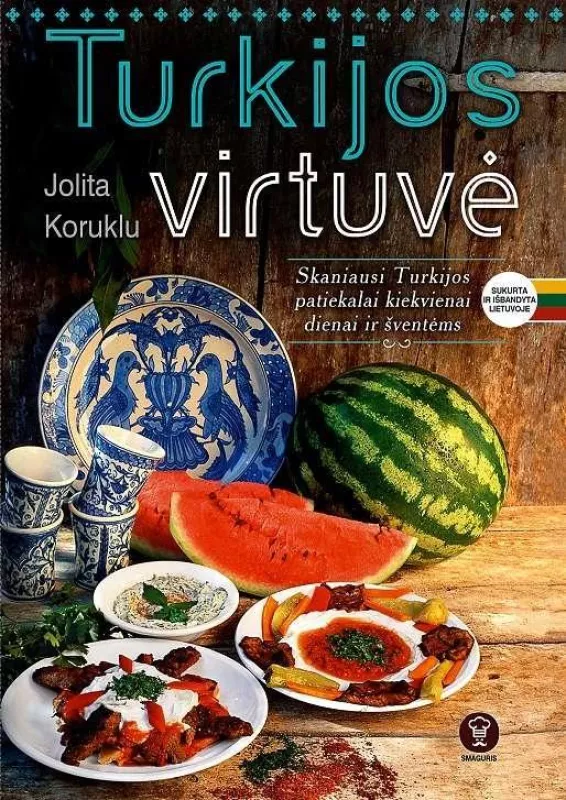 Turkijos virtuvė - Jolita Koruklu, knyga