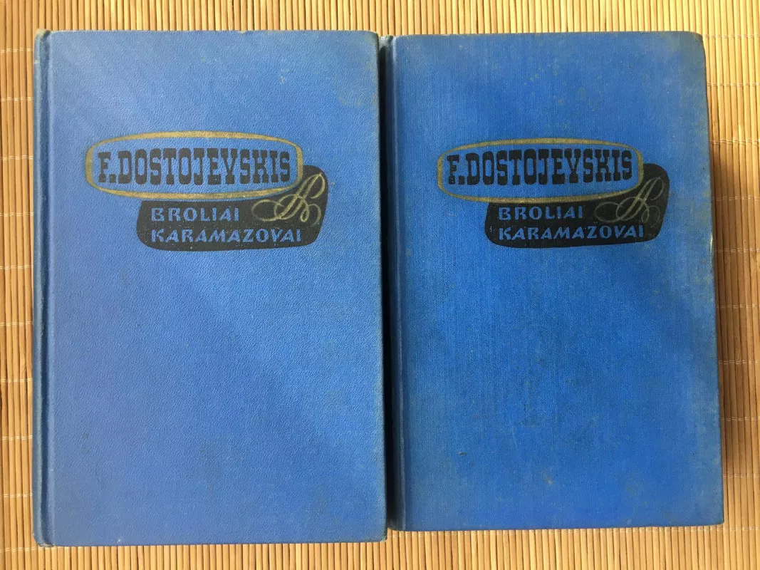Broliai Karamazovai (2 tomai) - Fiodoras Dostojevskis, knyga