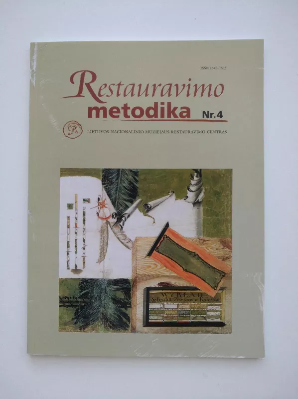 Restauravimo metodika Nr. 4. Popierius. Pergamentas. Spaudiniai - Autorių Kolektyvas, knyga