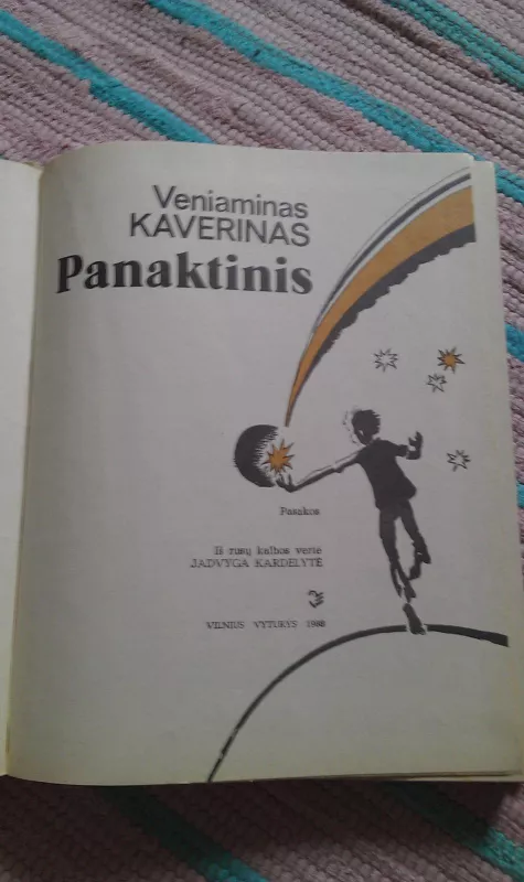 Panaktinis - Veniaminas Kaverinas, knyga