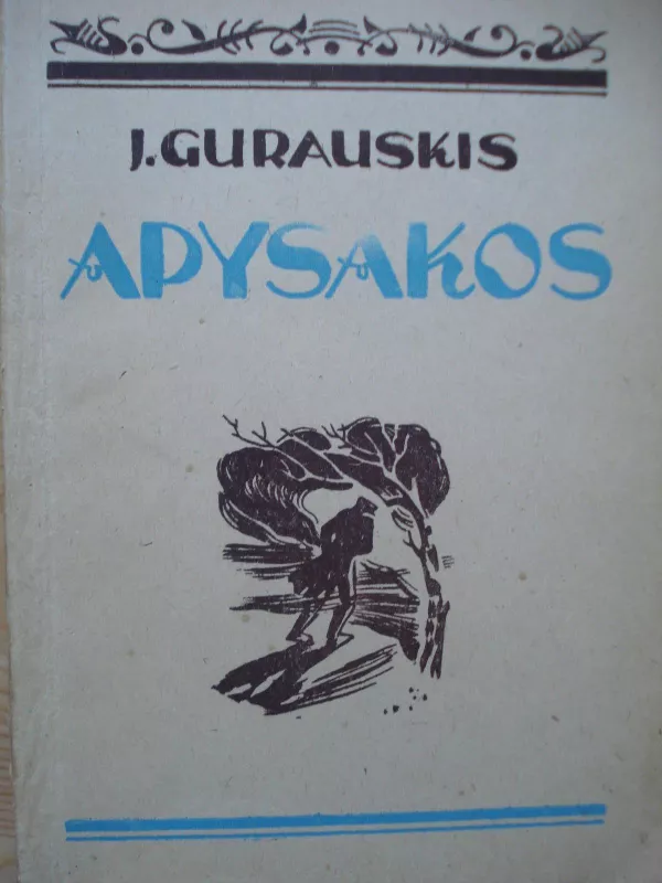 Apysakos - Juozas Gurauskis, knyga