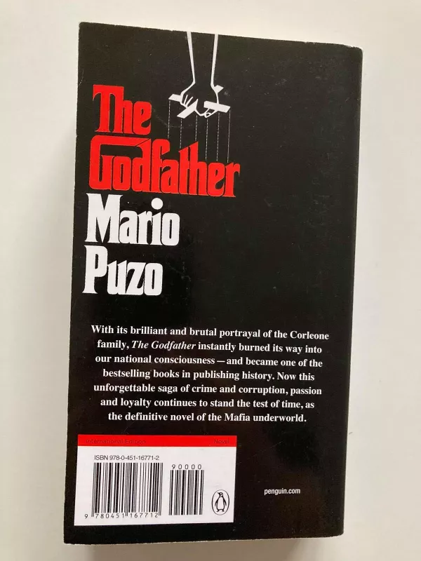 The Godfather - Mario Puzo, knyga