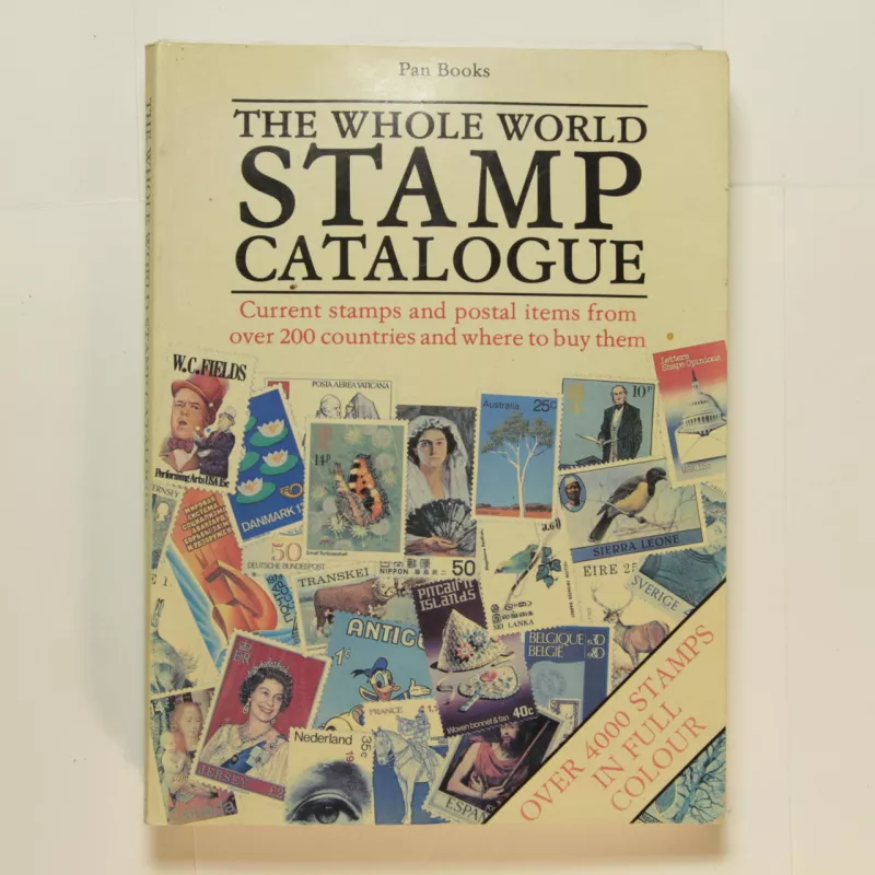 The whole stamp catalogue - Richard West, knyga