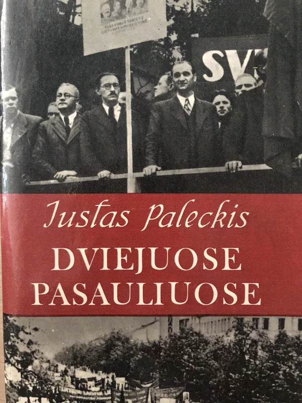 Dviejuose pasauliuose - Justas Paleckis, knyga