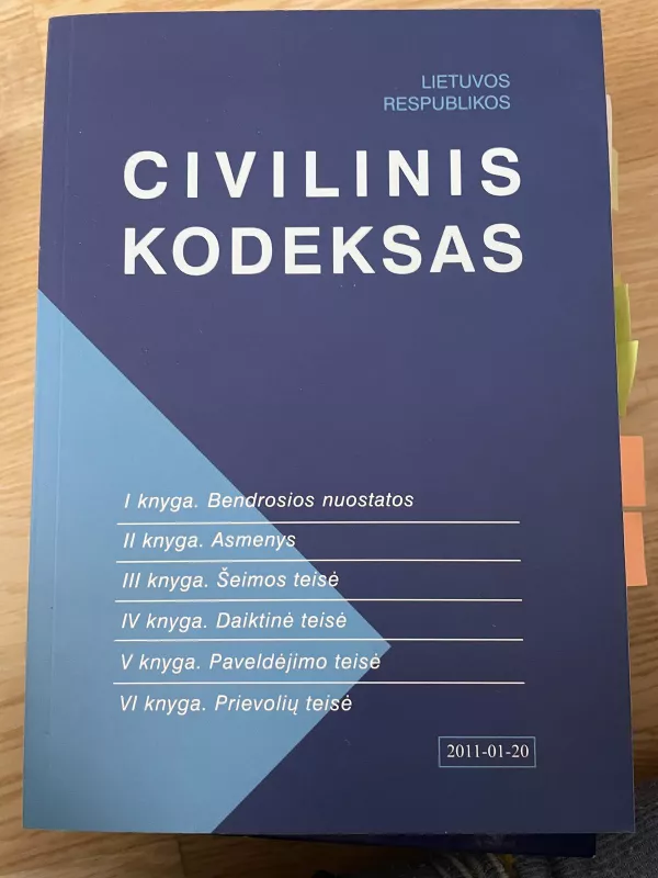 LR Civilinis kodeksas - Autorių Kolektyvas, knyga