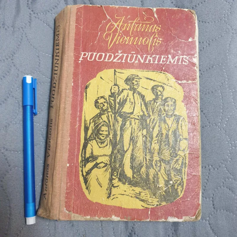 Puodžiūnkiemis - Antanas Vienuolis, knyga