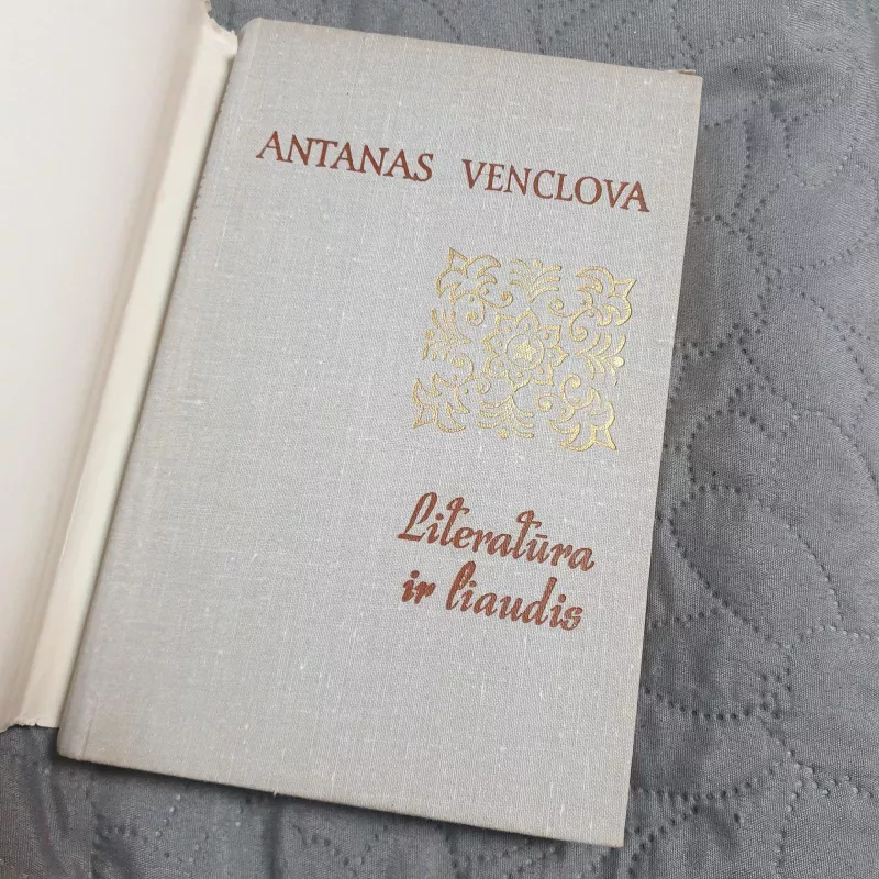 Literatūra ir liaudis - Antanas Venclova, knyga