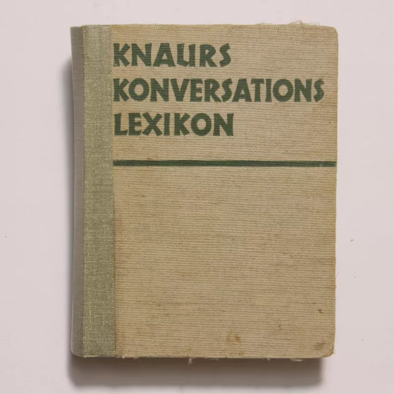 Knaurs konversations lexikon - Autorių Kolektyvas, knyga