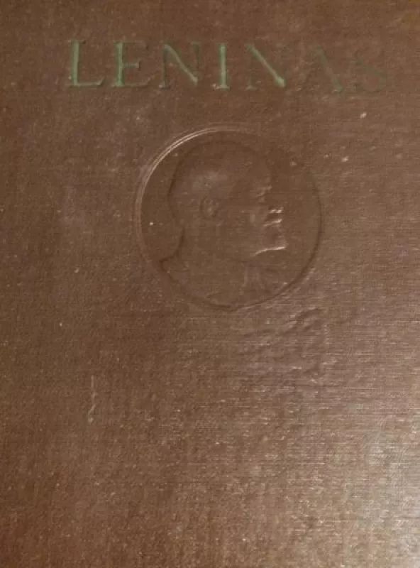 Raštai (38 tomas) - V. I. Leninas, knyga
