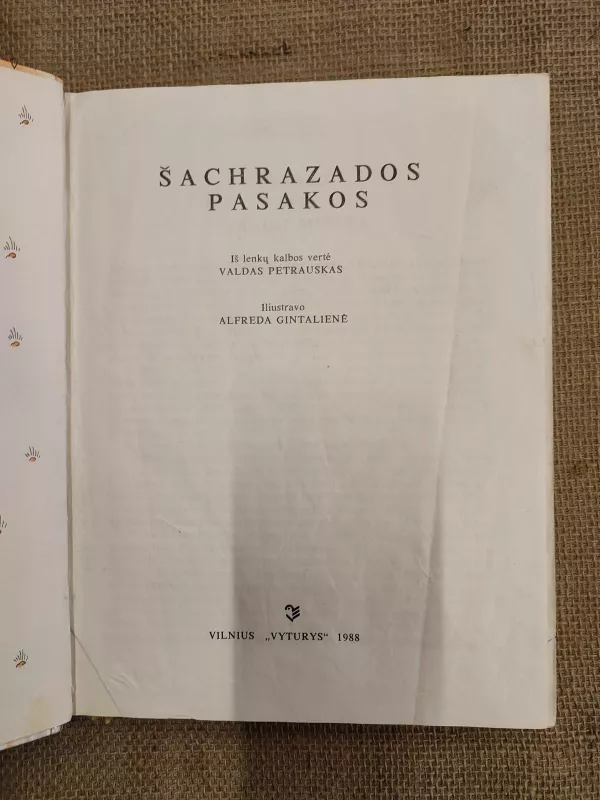 Šachrazados pasakos - Autorių Kolektyvas, knyga