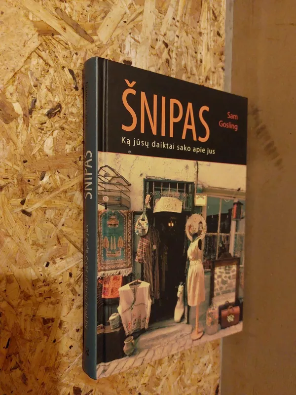 Šnipas - Sam Gosling, knyga