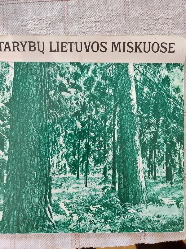 Tarybų Lietuvos miškuose - Gediminas Isokas, knyga