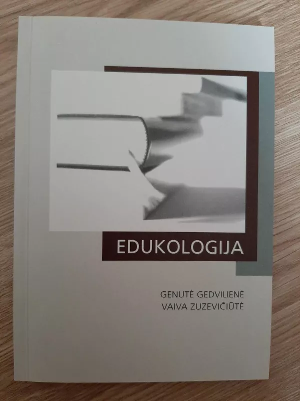 edukologija - Genutė Gedvilienė, knyga
