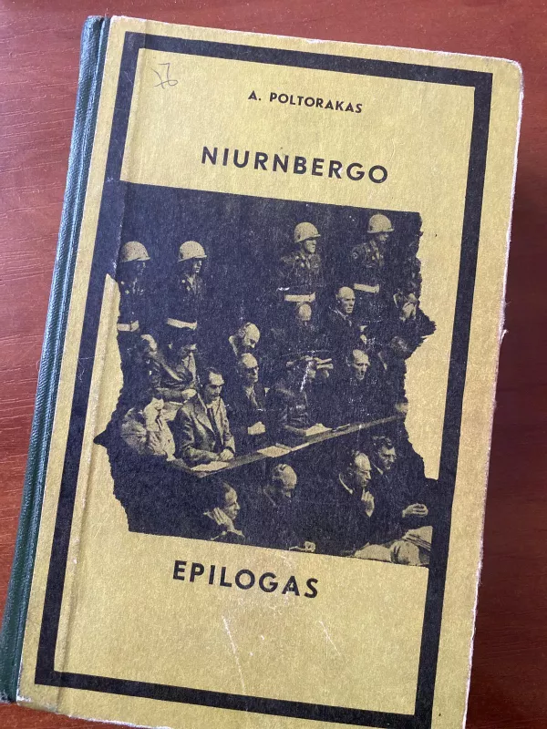 Niurnbergo epilogas - Arkadijus Poltorakas, knyga