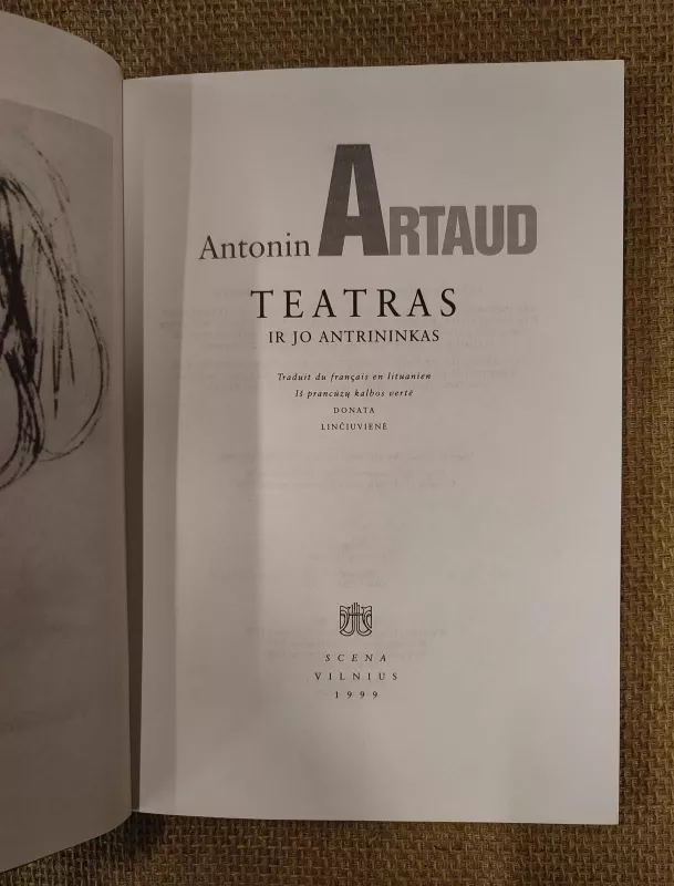 Teatras ir jo antrininkas - Antonin Artaud, knyga