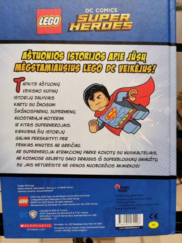 LEGO superherojai: 5 minučių istorijos - Autorių Kolektyvas, knyga