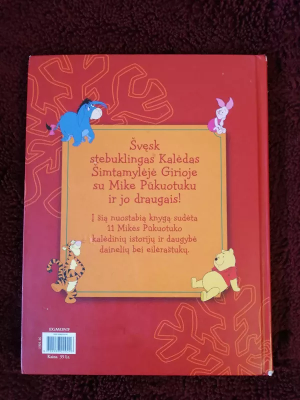 Mikė Pūkuotukas: kalėdinė knyga - Walt Disney, knyga