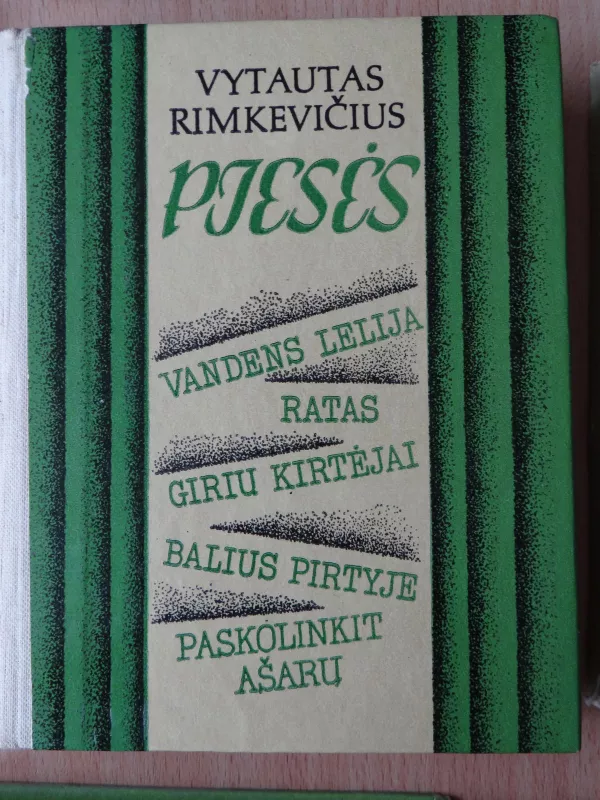 Pjesės - Vytautas Rimkevičius, knyga