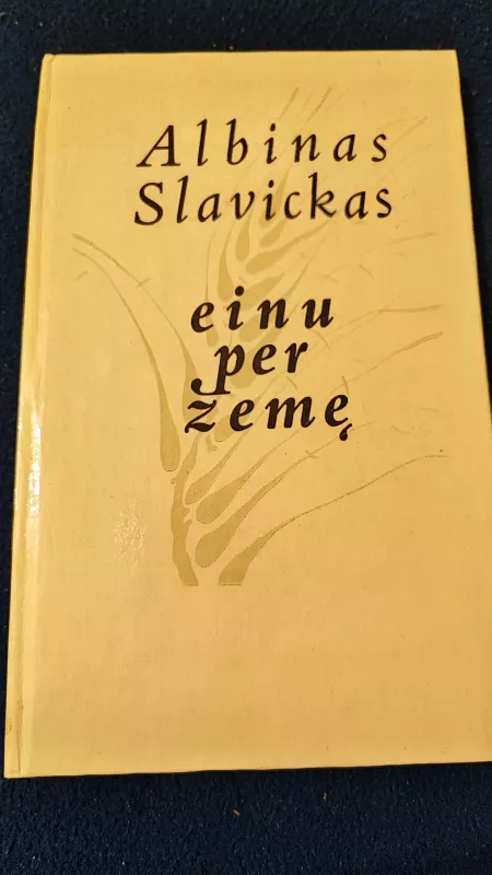 Einu per žemę - Albinas Slavickas, knyga