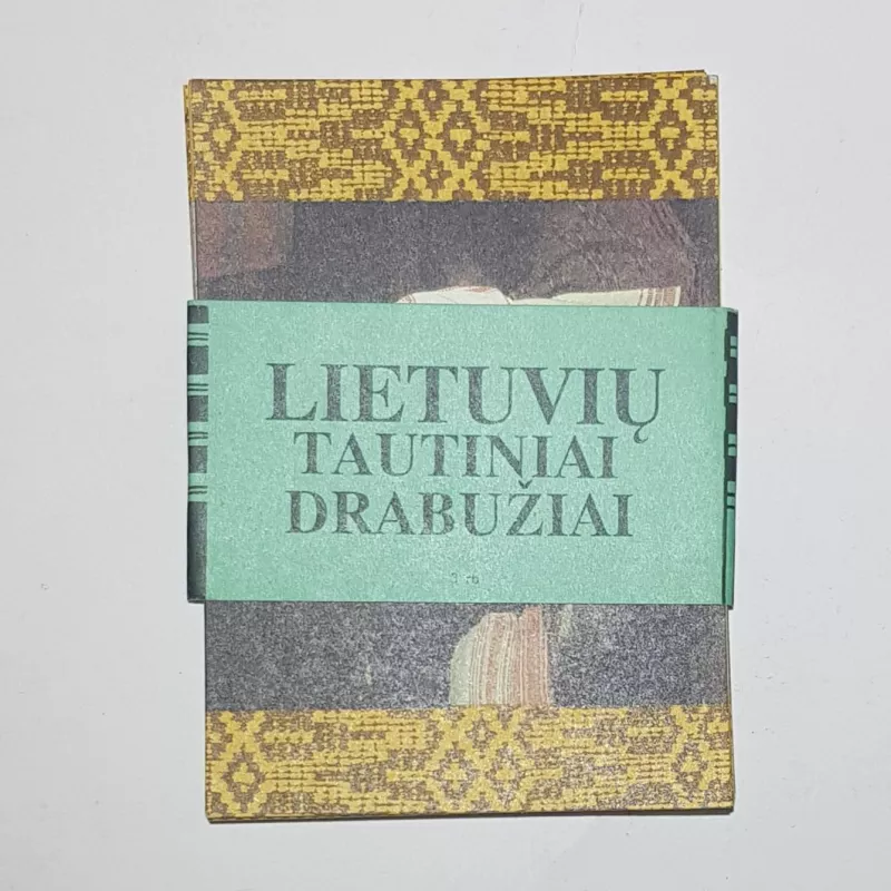 Atvirukų rinkinys "Lietuvių tautiniai drabužiai" - Autorių Kolektyvas, knyga