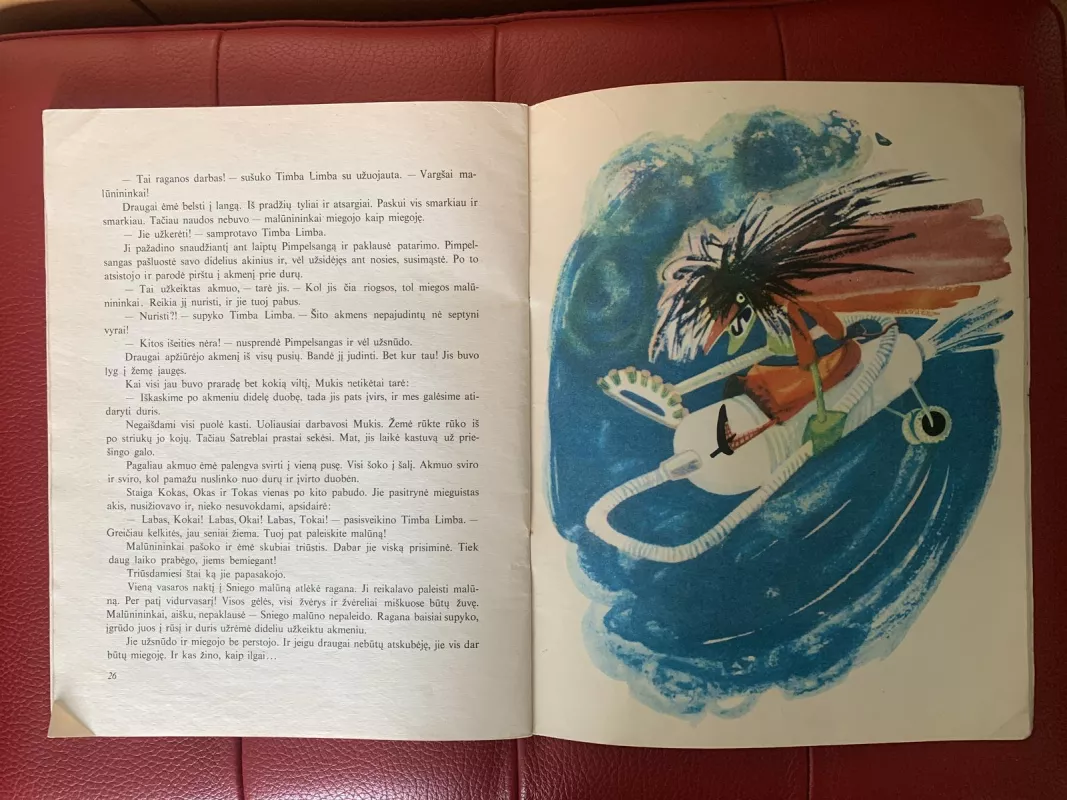 Timbos limbos kelionė į sniego malūną - Kalju Kanguras, knyga